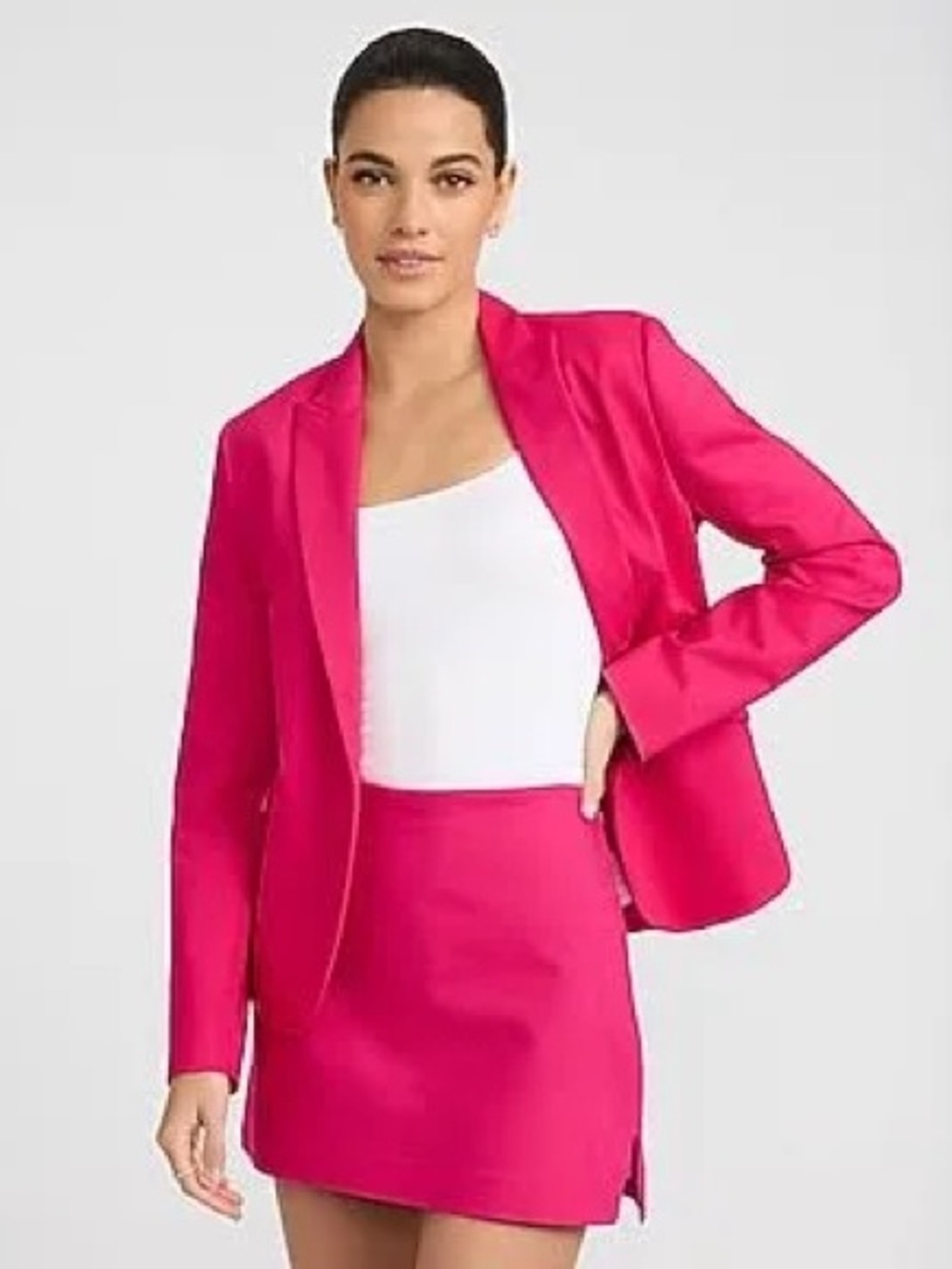 Women’s express editor hot pink skort brand new with tag size 4 - Picture 7 of 10